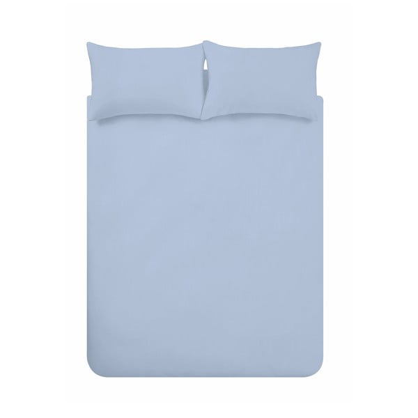 Šviesiai mėlynos spalvos iš flanelės dvigulė patalynė 200x200 cm Brushed – Catherine Lansfield-image-3