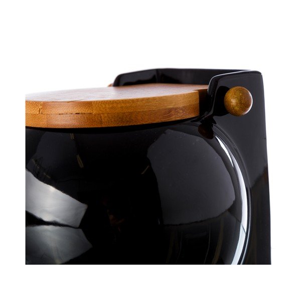 Juodas druskos indelis su dangteliu Unimasa Ceramic, 700 ml-image-4