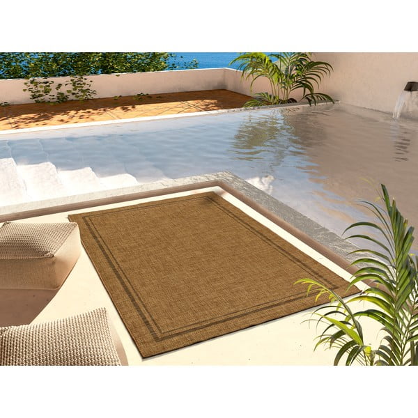 Lauko kilimas rudos spalvos 120x170 cm Guinea Natural – Universal-image-1