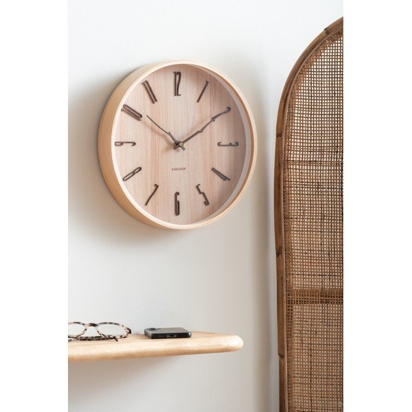 Sieninis laikrodis ø 30 cm Rama – Karlsson-image-1