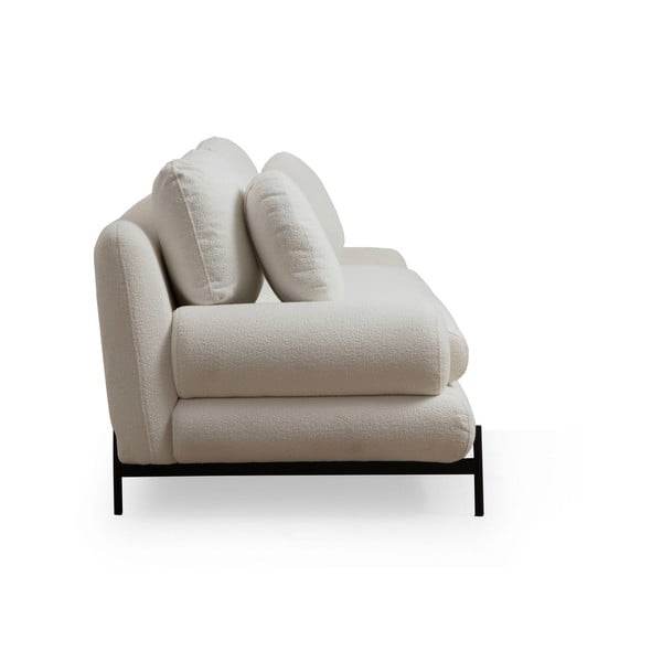 Sofa kreminės spalvos 188 cm Livorno – Artie-image-3