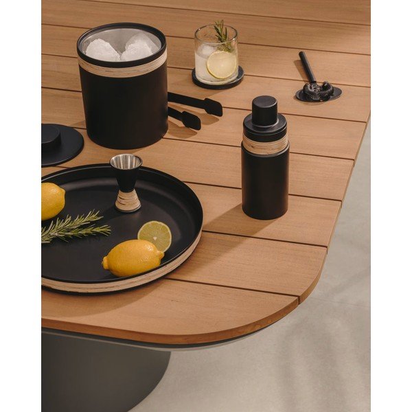 Iš nerūdijančio plieno kokteilio gaminimo rinkinys Shai – Kave Home-image-1