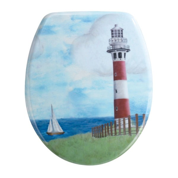 "Wenko Lighthouse" klozeto sėdynė, 44,5 x 36,5 cm