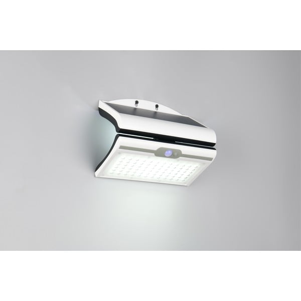 Sieninis lauko šviestuvas LED saulės baterijos (aukštis 18,5 cm) Macapa – Reality-image-1