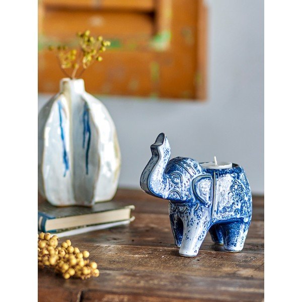 Iš molio žvakidė arbatinei žvakutei Oliphant – Bloomingville-image-1