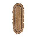 Rankų darbo pilkos spalvos/natūralios spalvos iš džiuto kilimas 80x230 cm Grace Grey – Flair Rugs