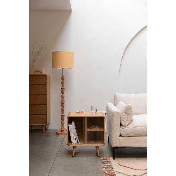 Iš medienos masyvo šoninis stalas 40x50 cm Rise – Zuiver-image-2