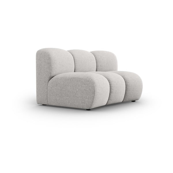 Modulinė sofa šviesiai pilkos spalvos (modulinė) Lupine – Micadoni Home-image-2
