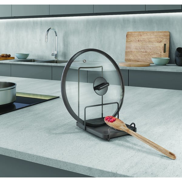 Nerūdijančio plieno dangčio laikiklis Tokyo Lava - Metaltex-image-1