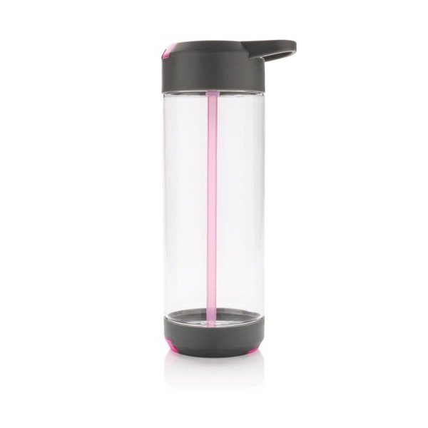 Rožinės spalvos buteliukas su telefono laikikliu XD dizainas, 700 ml-image-3