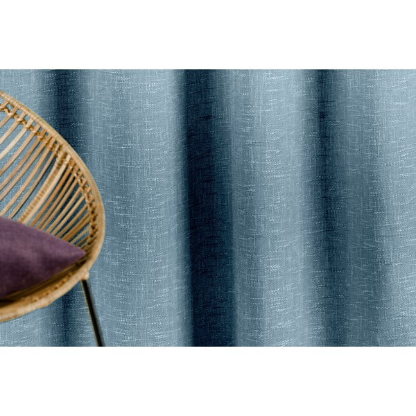 Užuolaida mėlynos spalvos 140x245 cm Riva – Mendola Fabrics-image-3