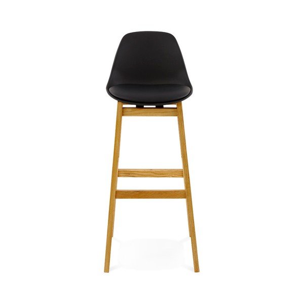 2 juodų baro kėdžių rinkinys "Kokoon Design Elody-image-2
