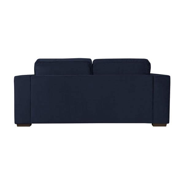 Tamsiai mėlyna trijų vietų sofa Cosmopolitan Design Denver-image-3