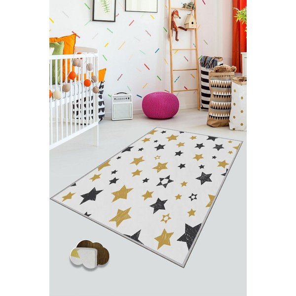 Vaikų neslidus kilimas Conceptum Hypnose Stars, 100 x 150 cm-image-1