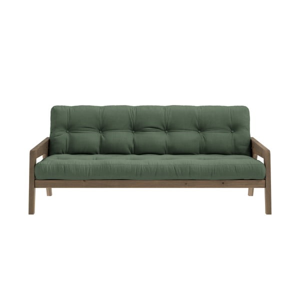 Žalia sofa lova 204 cm Grab - Karup Design