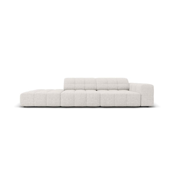 Sofa šviesiai pilkos spalvos 262 cm Chicago – Cosmopolitan Design