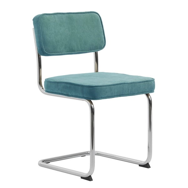 Iš velveto valgomojo kėdė turkio spalvos Rupert – Unique Furniture