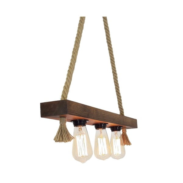 Medinis lubų pakabinamas šviestuvas Kutuk-image-3