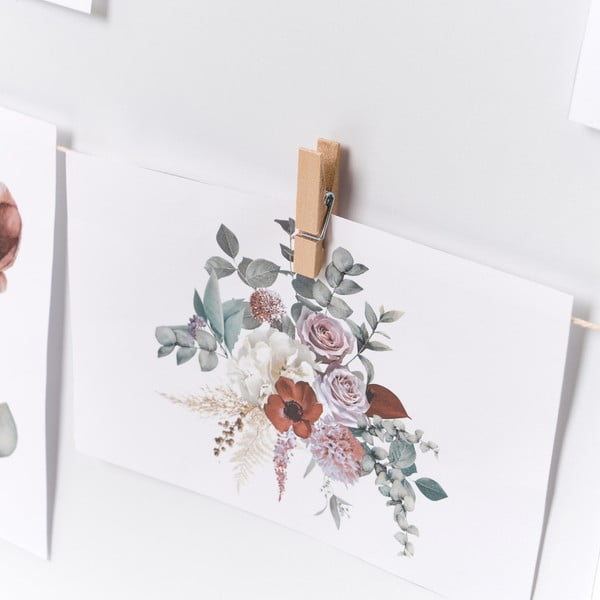 Pakabinamas rėmas natūralios spalvos 43x43 cm – Casa Selección-image-1