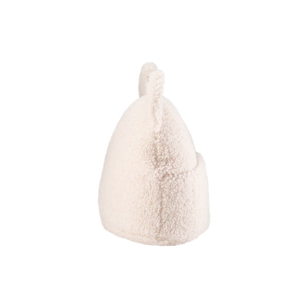 Kreminės spalvos iš boucle vaikiška sofos pagalvėlė Teddy Pouch – Wigiwama-image-2