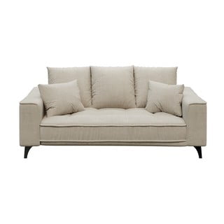 Šviesios smėlio spalvos sofa Devichy Chloe, 204 cm