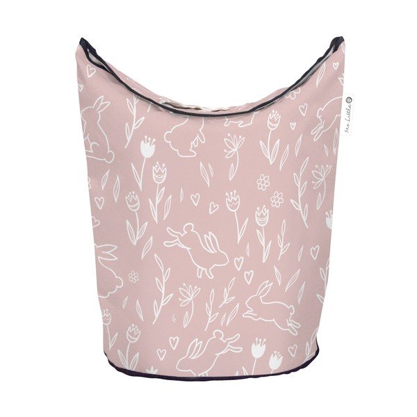 Rožinis kūdikių krepšys Sweet Bunnies - Butter Kings-image-2