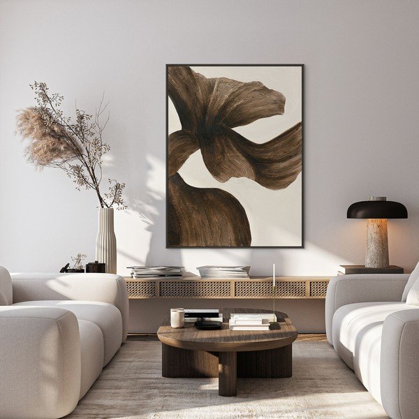 Paveikslas tapyba rankomis (tapyba) su rėmeliu/tapyba ant drobės 91x121 cm Astra – Malerifabrikken-image-1