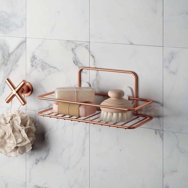 Vonios lentyna Metaltex Copper-image-1