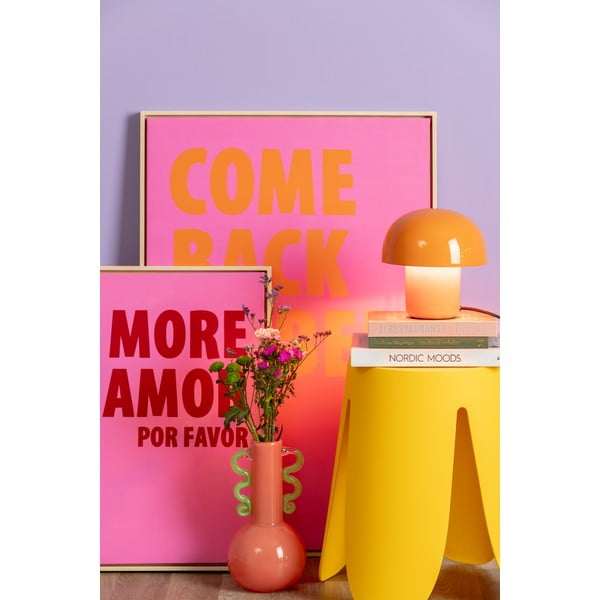 Iš plastiko taburetė geltonos spalvos Ravish – Leitmotiv-image-3