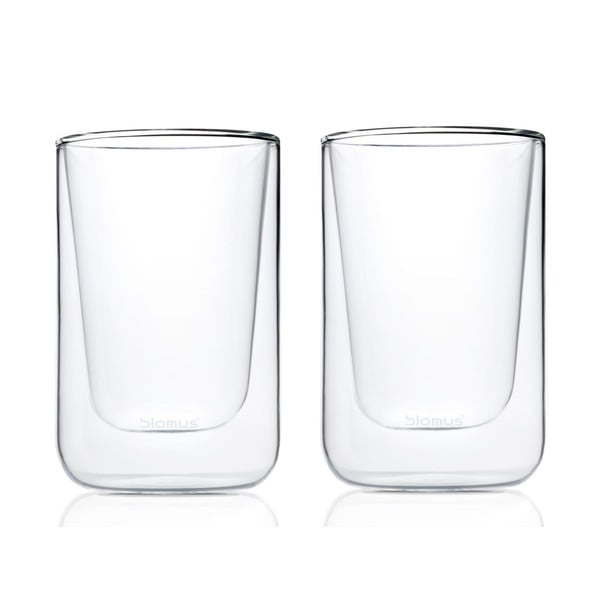 Dviejų sluoksnių stiklinės 2 vnt. 250 ml Nero – Blomus