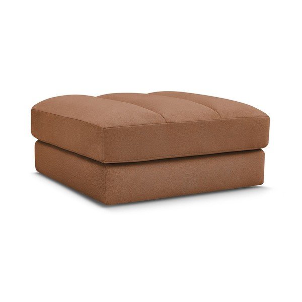 Oranžinės spalvos taburetė iš velveto Sierra – Bobochic Paris-image-2