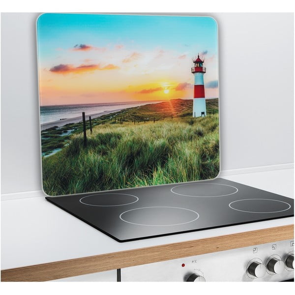 Viryklės dangtis iš grūdinto stiklo 50x56 cm Lighthouse - Maximex-image-1