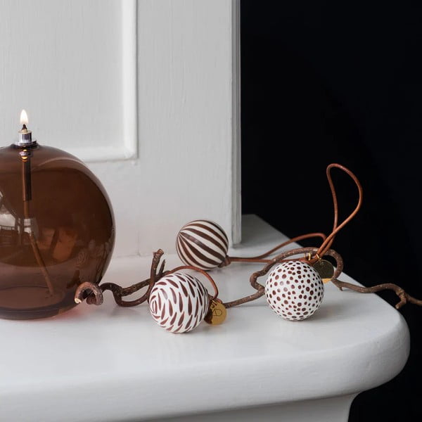 Iš stiklo alyvos lempa (aukštis 10 cm) Aura – Mette Ditmer Denmark-image-2