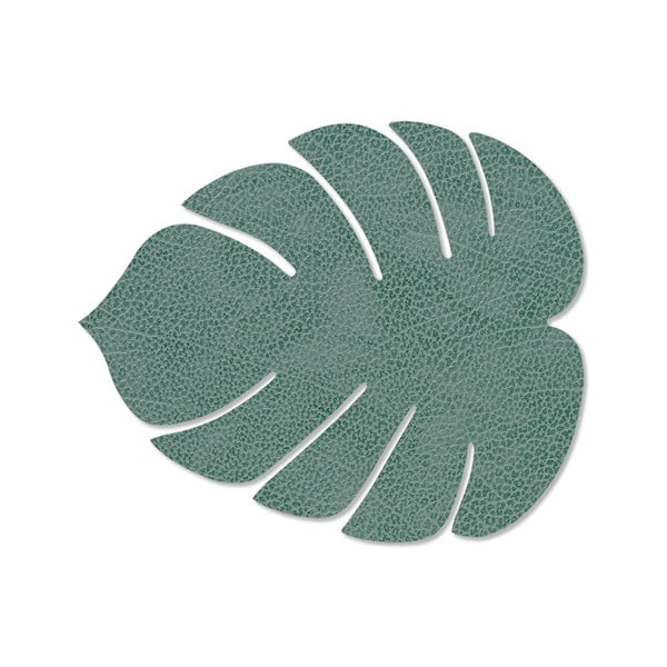 Iš eko odos padėkliukas 22x26 cm Monstera Leaf Nupo – LIND DNA