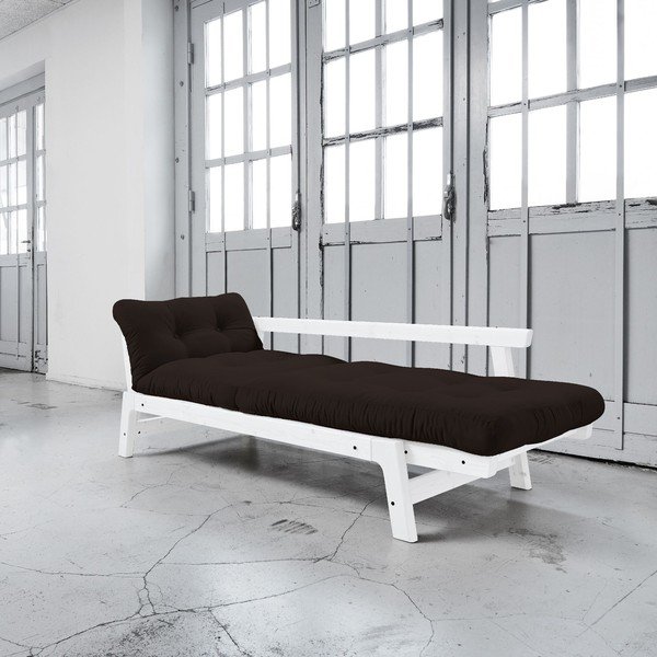 Sofa lova "Karup Step" balta/ruda-image-2