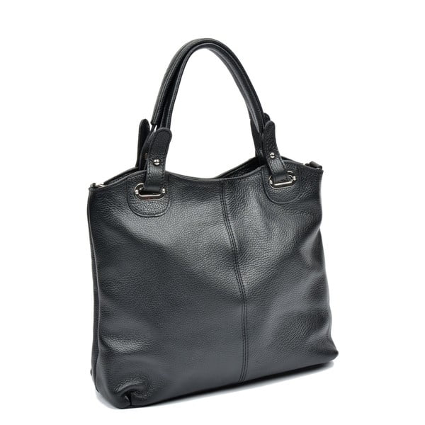 Odinė rankinė Luisa Vannini Elegant Nero-image-2
