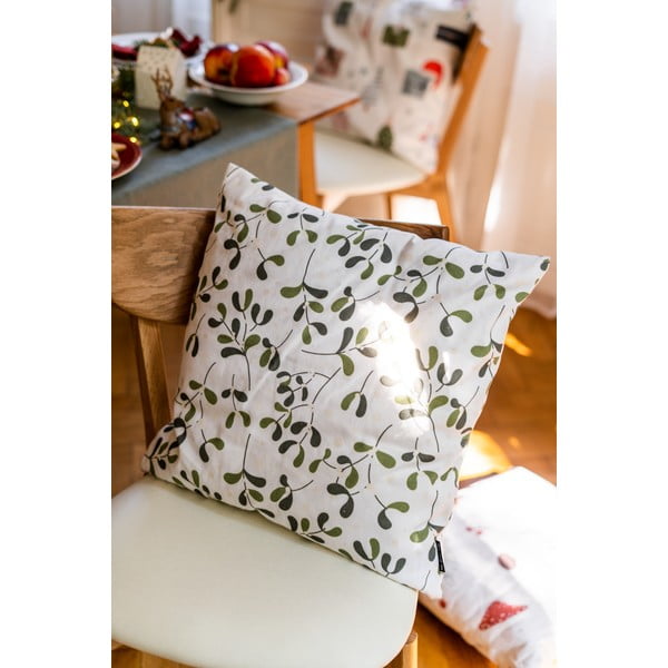 Dekoratyviniai pagalvių užvalkalai 4 vnt. su Kalėdų motyvu 45x45 cm Santa – Butter Kings-image-2
