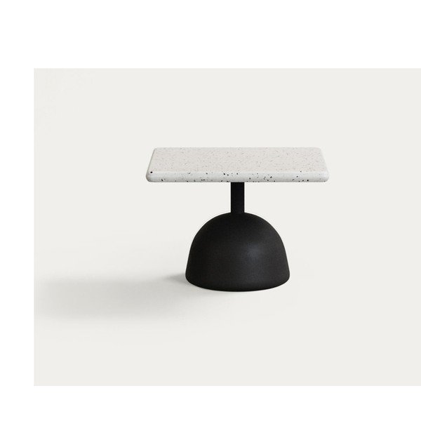 Sodo kavos staliukas su terrazzo stalviršiu 48x48 cm Saura – Kave Home