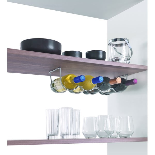 Sieninis metalinis vyno stovas 4 buteliams My-Bottle - Metaltex-image-2