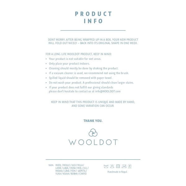 Wooldot Pet Bones riešutų rudos spalvos vilnos žaislas gyvūnams, 14 cm ilgio-image-3