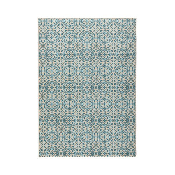 Mėlynas kilimas "Hanse Home Gloria Pattern", 80 x 150 cm