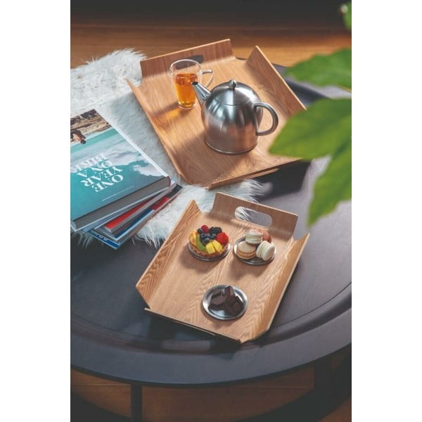 Iš bambuko  padėklas serviravimo padėklas 29x40 cm Madera – Bredemeijer-image-2