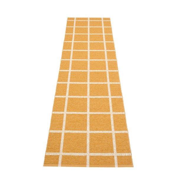 Ochros spalvos lauko kilimas 70x300 cm Ada Ochre – Pappelina