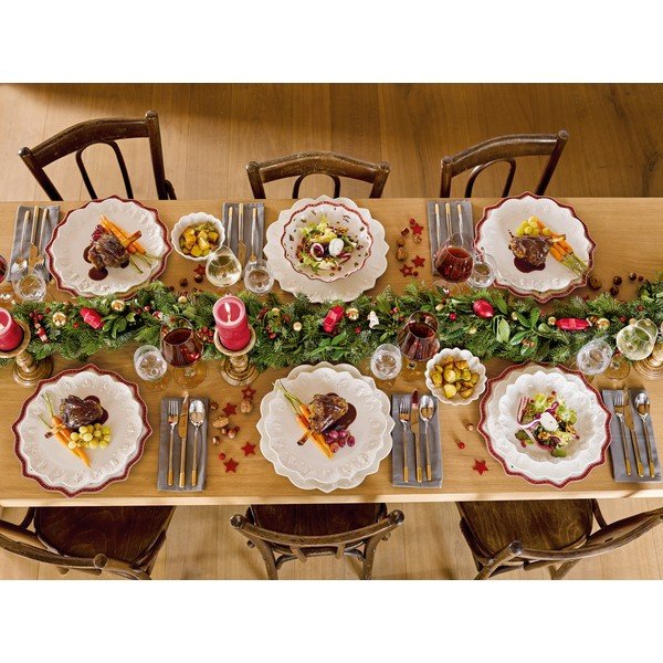 Balta porcelianinė kalėdinė lėkštė Toy´s Delight Villeroy&Boch, ø 29,5 cm-image-4