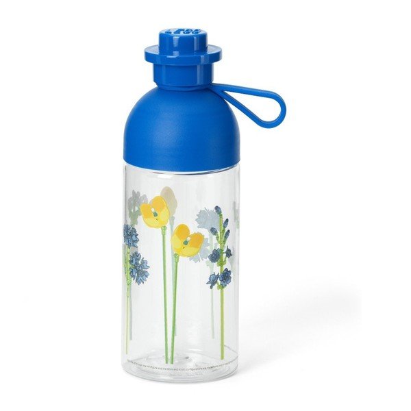 Mėlynos spalvos vaikiškas buteliukas 500 ml Meadow Flowers – LEGO®