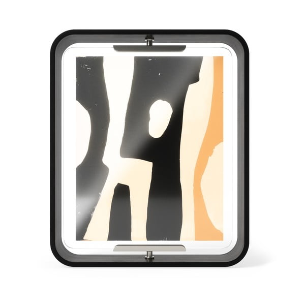 Iš medžio pastatomas rėmas juodos spalvos 26x31,5 cm Bellwood – Umbra-image-2