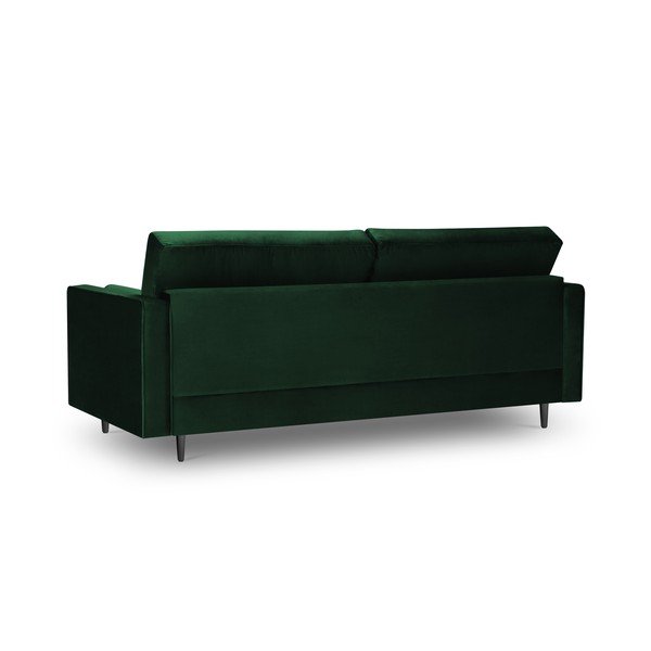Žalia aksominė sofa Milo Casa Santo, 219 cm-image-3