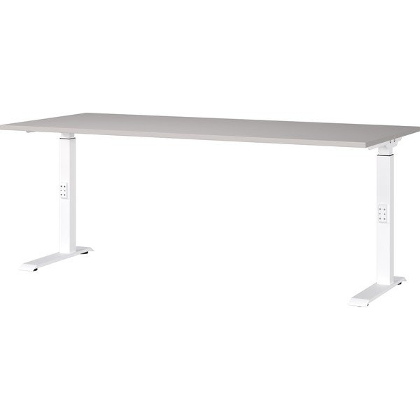 Reguliuojamas aukštis rašomasis stalas 80x180 cm Downey – Germania-image-2