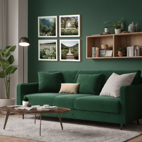 Paveikslai 4 vnt. 30x30 cm Sunrise Hike – knor-image-1