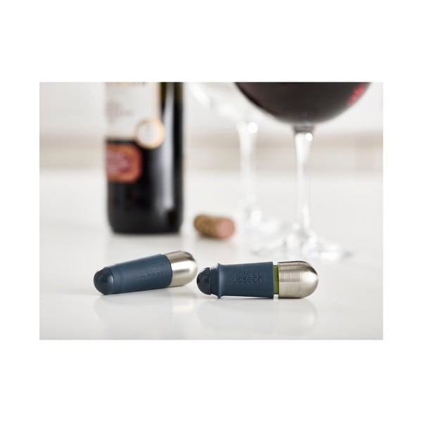 Iš nerūdijančio plieno vyno kamštis BarWise – Joseph Joseph-image-2